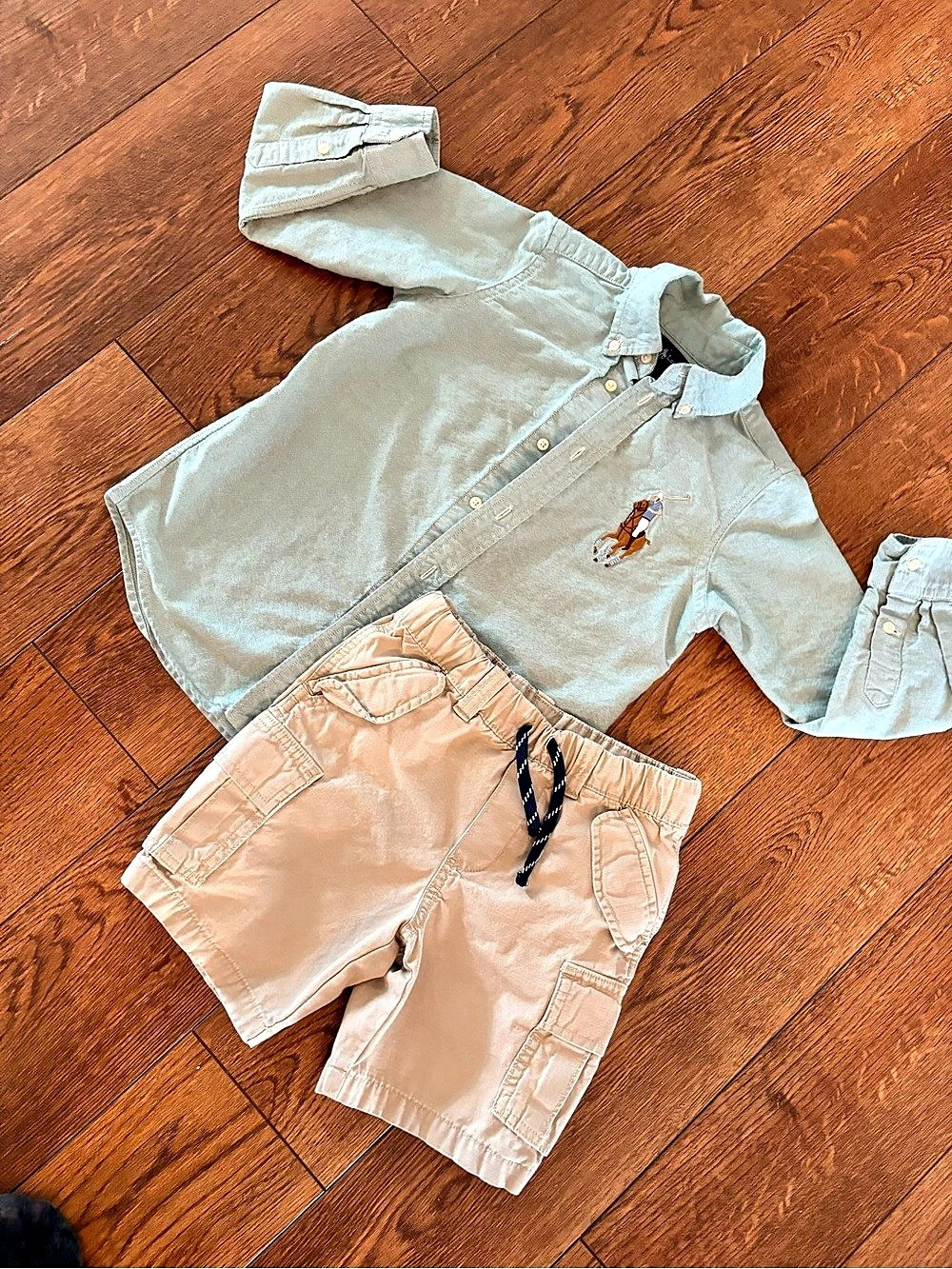 Ralph Lauren Boys Size 6 Cotton Matching Set